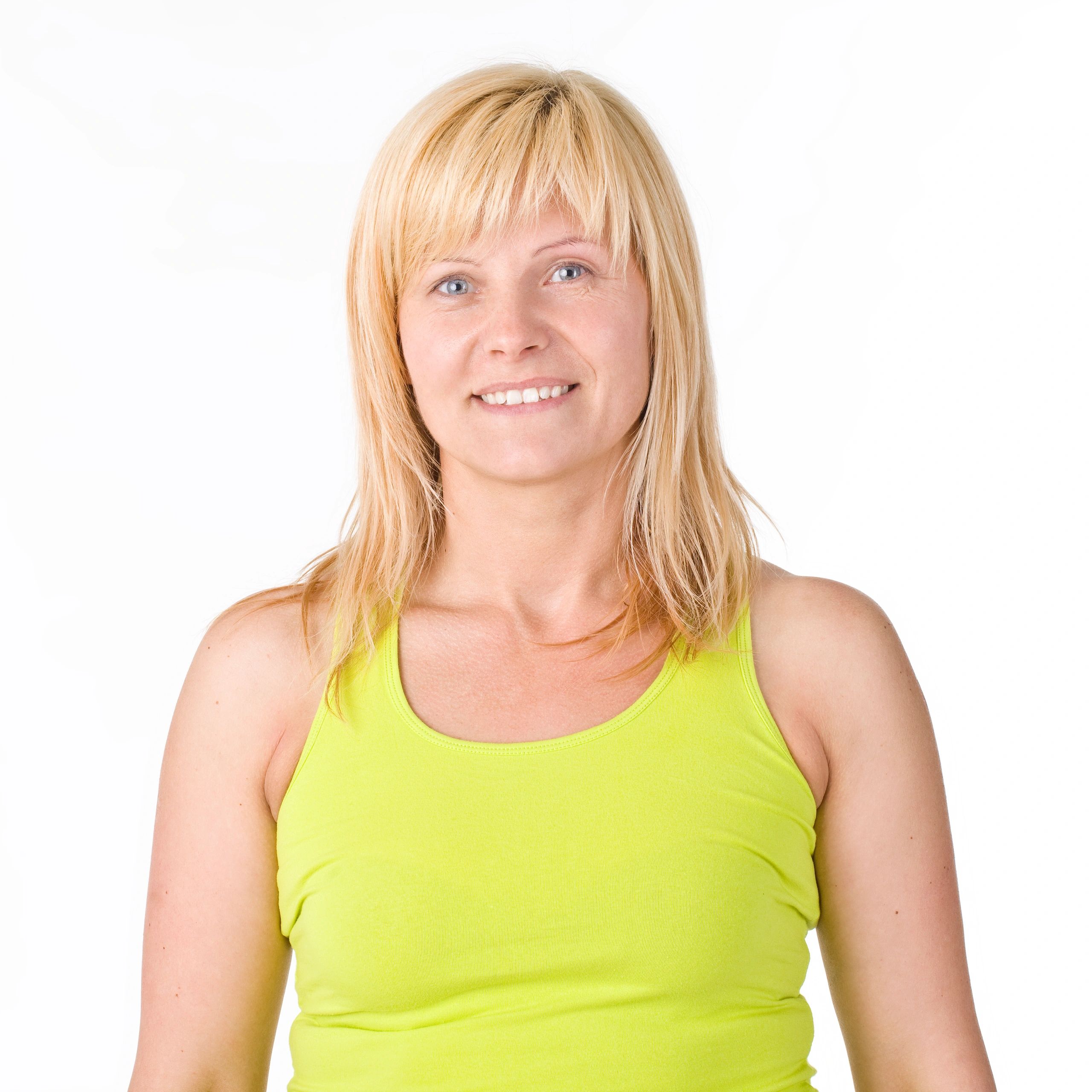 Portrait of a smiling female coach